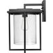 Adair 1 Light 17 inch Powder Coated Black Outdoor Wall Sconce